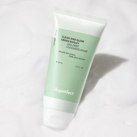 veganifect. Clean & Glow Green Barley LHA Deep Cleansing Foam 165ml - veganifect. Clean & Glow Green Barley LHA Deep Cleansing Foam 165ml