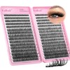 Lash Clusters 40D Wispy Eyelash Clusters D Curl Cluster Eyelash