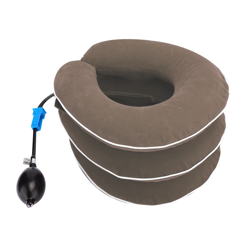 Inflatable Cervical Collar Adult Home Neck Stretching Devices Traction Support