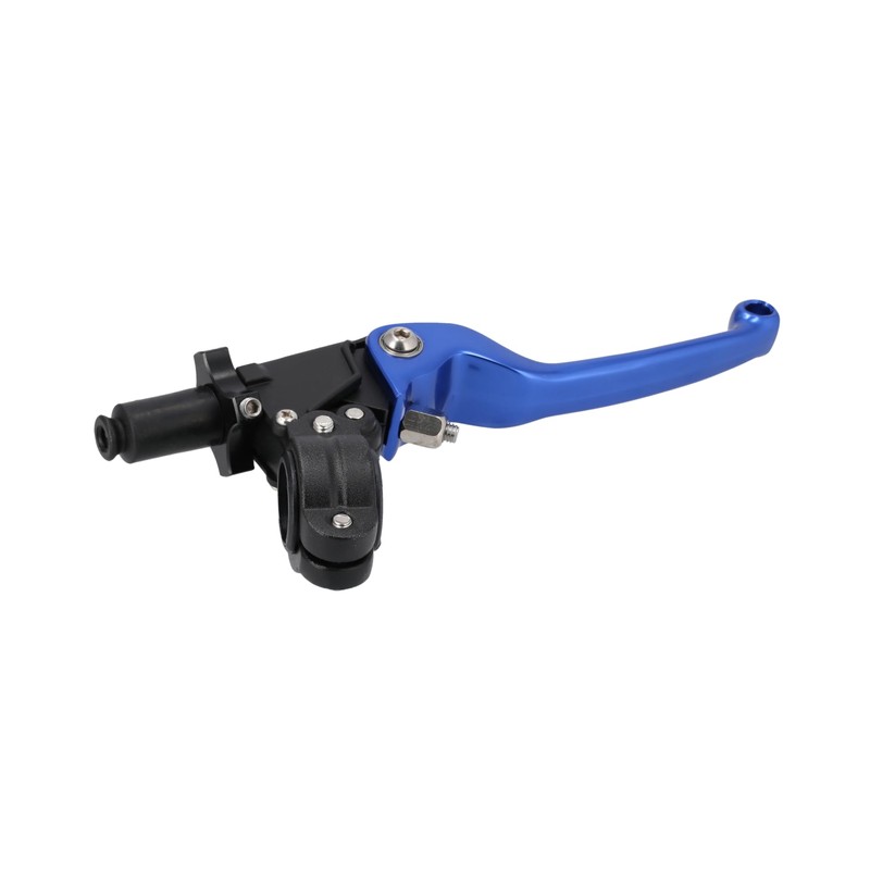 ZT-Tuning Brake and Clutch Fitting with Folding Lever Racing Blue