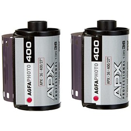 AgfaPhoto APX 400 135-36 Negativfim B/W Pack of 2