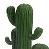 Simulation Resin Cactus Ornament Stable Aquarium Cactus Decoration with Succulents