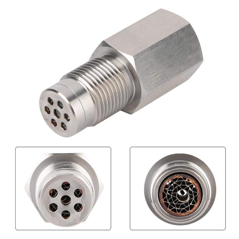 Extensor del sensor de oxígeno, M18x1.5 Adaptador de espaciador universal