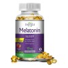 Cápsulas De Suplemento Dietético De Melatonina, Sabor Fresa.