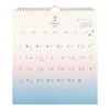 Midori 31329006 2025 Wall Calendar, Feel the Length of the