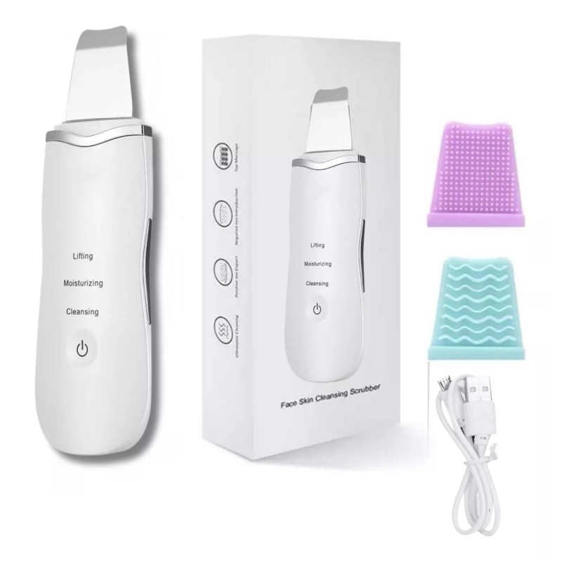 FUZE Limpiador Facial Exfoliador Ultrasonico Skin Scrubber Sonic