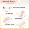 KALIONE 3 Pairs Bra Strap Replacement Women's Convertible Bra Straps,