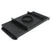 Bait Rolling Plate ABS Plastic Black Portable Lightweigh Fishing Bait
