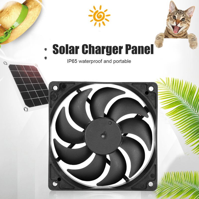 6V 10W Solar Panel USB Rechargeable Monocrystalline Silicon Waterproof Solar