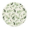 Outdoor round tablecloth with elastic band, diameter 44 inches -