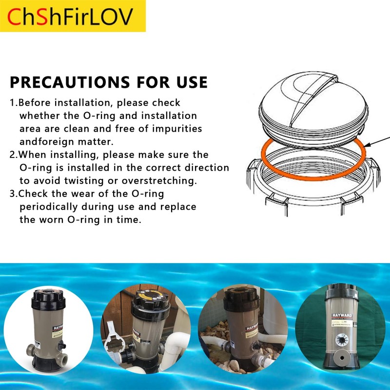 CLX200K O-Ring for Hayward Pool Chlorinator Lid CL200 & CL220