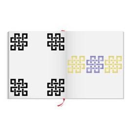 Endless Knot Stencil, 4.75 x 4.75 inch (M) - Celtic Knotwork Symbols Stencils for Painting Cards