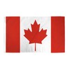 CLEARNEXT 100% Polyester Canadian Flag 3x5 Foot Silk Printed Bright