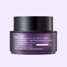 빌리프 유쓰 크리에이터-에이지 넉다운 V 크림 50 ml / 빌리프 유쓰 크리에이터-에이지 넉다운 V 크림 50 ml