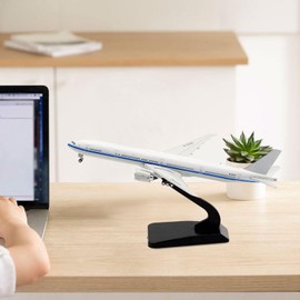 F Fityle 1:400 Aircraft Model Display Stand, East to Install, Professional Plane Stand Holder for B737 Diecast Aircraft Model
