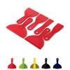 Bates 6 Pack Plastic Putty Knife Set - Paint Scraper,