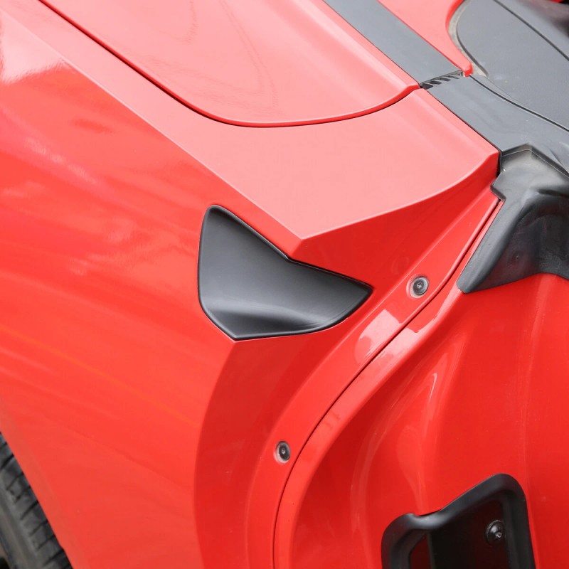 BEBECAR Modification Matte Black Car Door Handle Bowl Cover Trim