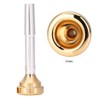 Brass Trumpet Mouthpiece Set with 1 1/2C 3C 5C 7C