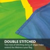 NWFlags Outdoor Heavy Lincolnshire Flag 5ft x 3ft 110d Knitted