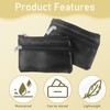 2 pieces leather key case, 11 x 8 cm, key