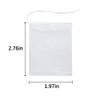 TamBee 100 Pack Disposable Tea Filter Bags Empty Muslin Drawstring