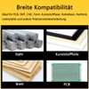 Bestgle End Mill Bits 10 Pieces CNC Cutter Set Carbide
