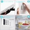 SEISSO Refrigerator Air Filter Replacement 3 Pack Carbon Activated Air