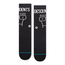 Stance DESCENDENTS CREW WASHED BLACK (01800) L Socks, Washed Black (01800)