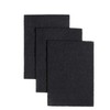 3 Odor Control Activated Carbon Charcoal Cut-to-fit Replacement Filter Pad
