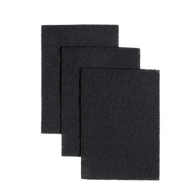 3 Odor Control Activated Carbon Charcoal Cut-to-fit Replacement Filter Pad Sheet for Air Purifiers