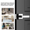 Probrico Heavy Duty Privacy Door Handle Lever with Contemporary Square