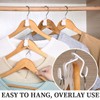 Pack of 50 Clothes Hangers, Space-saving, Clothes Hangers, Connecting Hooks,