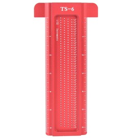 T Type Woodworking Scriber Gauge Aluminum Alloy Hole Ruler Carpenter Measuring Tool