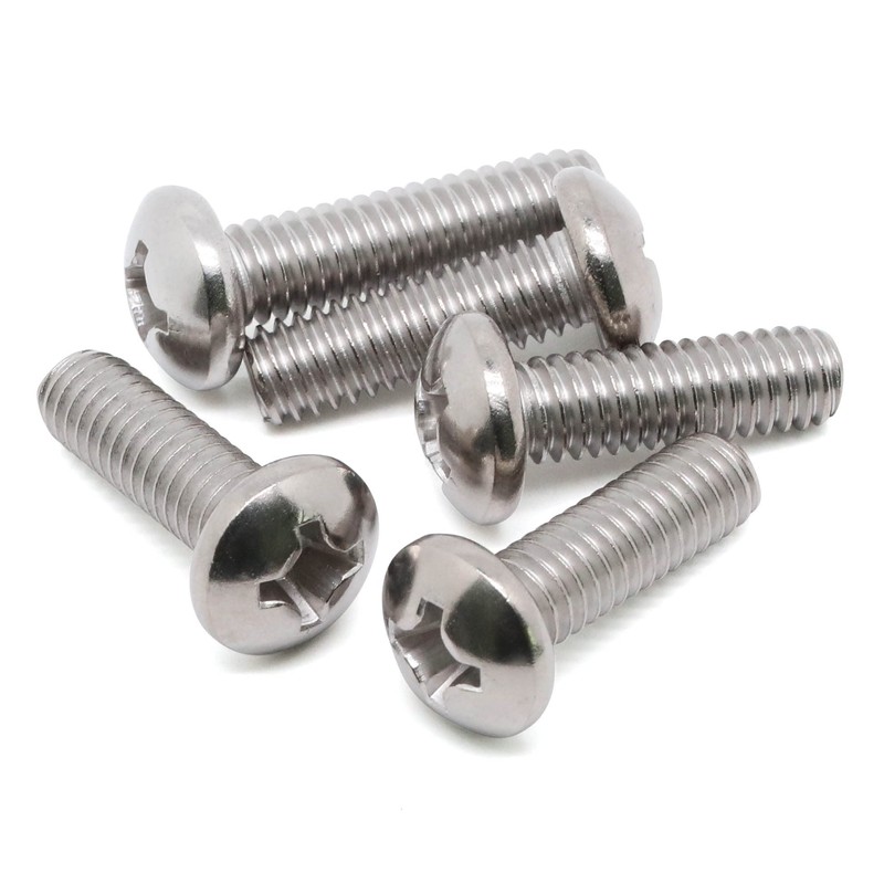 MewuDecor #4-40 x 3/8" Pan Head Machine Screws, Fully Threaded,