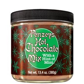 Hot Chocolate Mix With a Hint of Mint By Penzeys Spices 13.4 oz 2 cup jar