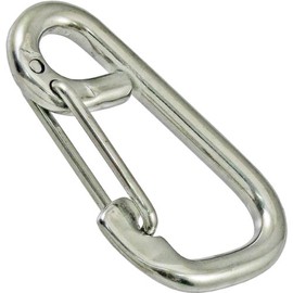 Himejiya SZ-6 Stainless Steel Spring Hook, Z #6, Call 0.2 inches (6 mm)