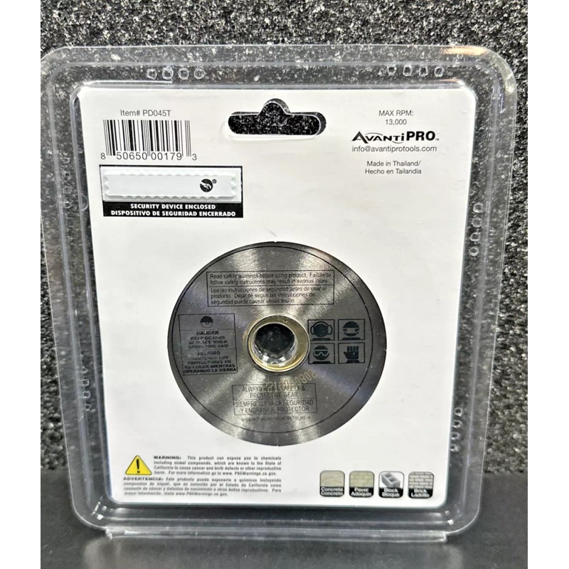 Avanti Pro 4-1/2" Wet Dry Circular Saw Diamond Segmented Blade