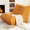 Hobestluk Bean Bag Chair Giant Bean Bag Sofa Memory Foam