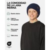 DANISH ENDURANCE - Gorro de lana merino para niños con
