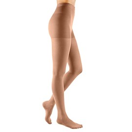 mediven comfort for women, 15-20 mmHg, Closed Toe, Compression Pantyhose - Natural, I - Petite