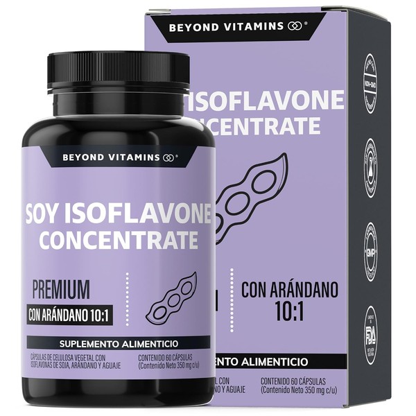 Beyond Vitamins Soy Isoflavone Concentrate Premium Concentrado de Isoflavonas de