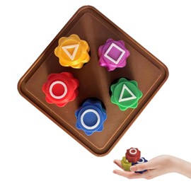 Ayizhiniu Gonggi Traditional Korean Game Gonggi Korean Game, Gonggi Jack Jack Stone Pebble Set, Ldeal for Fun Games for Family Reunion
