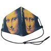 RaanPahMuang Fabric Reusable Fabric Facemask Artwork Face Mask Adjustable Size,