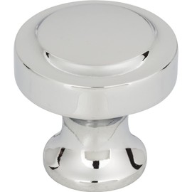 Atlas Homewares A300-CH Bradbury Collection Knob, Polished Chrome