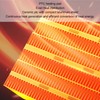 Electric Space Heater 1200W High Power Quiet Overheating Protection Dump