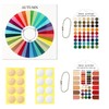 5pcs Deep Autumn Color Analysis Palette Draping Kit