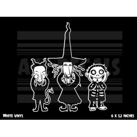 The Nightmare Before Christmas - Lock Shock and Barrel - decal sticker