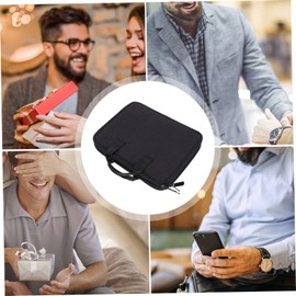 OHPHCALL Stylish Data Cable Organization Bag Watch Band Holder Portable Watch Accessories Bag for Travel Scratch-Proof