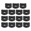 uxcell 50Pcs Plastic Round Washers, 8mm x 19mm x 5mm