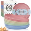 Homienly Deep Dinner Plates Set of 8 Alternative for Plastic